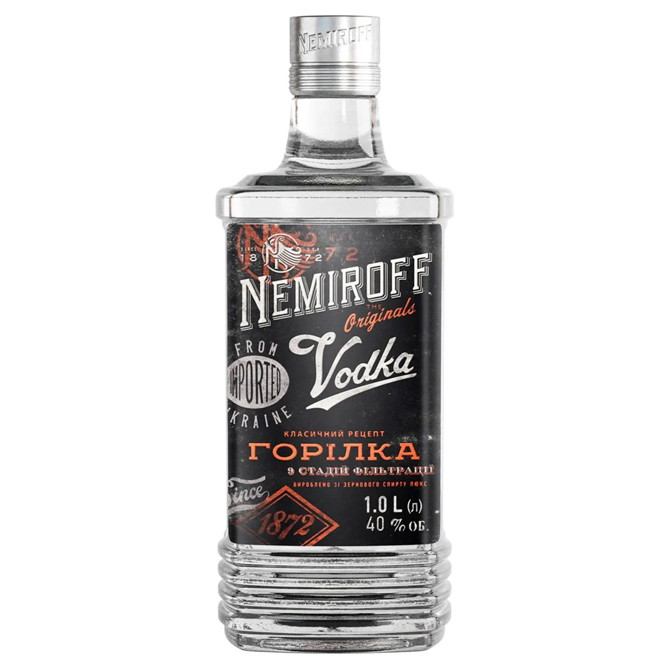 Горілка Nemiroff Оригінал 40% 1л зображення