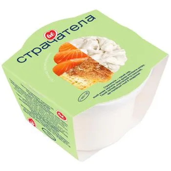 Сир Lel' Страчатела 55% 150г зображення
