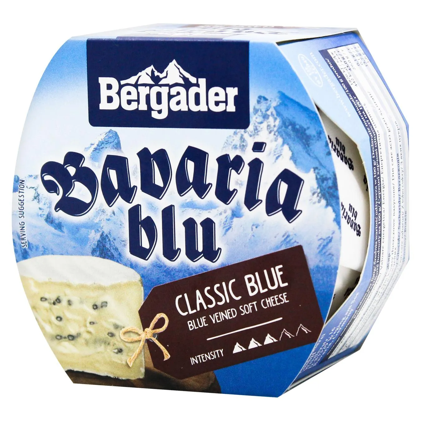 Сир Bergader Баварія Блю міні 70% 150г зображення