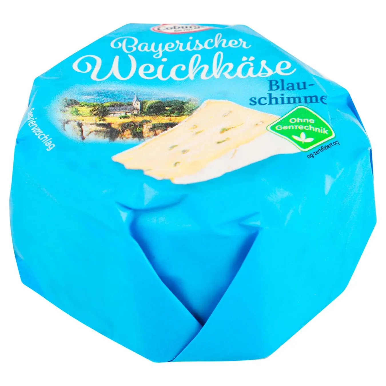 Сир Coburger Баварський блю 45% 150г зображення