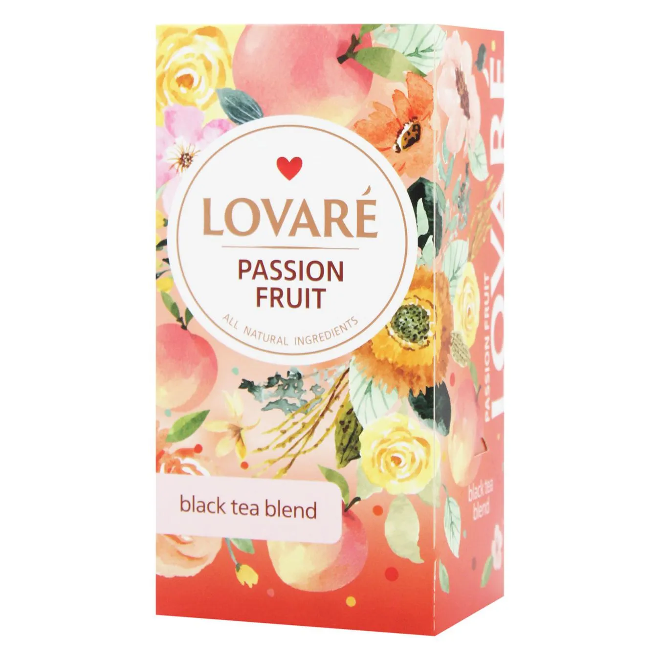 Чай чорний Lovare Passion Fruit 2г*24шт зображення
