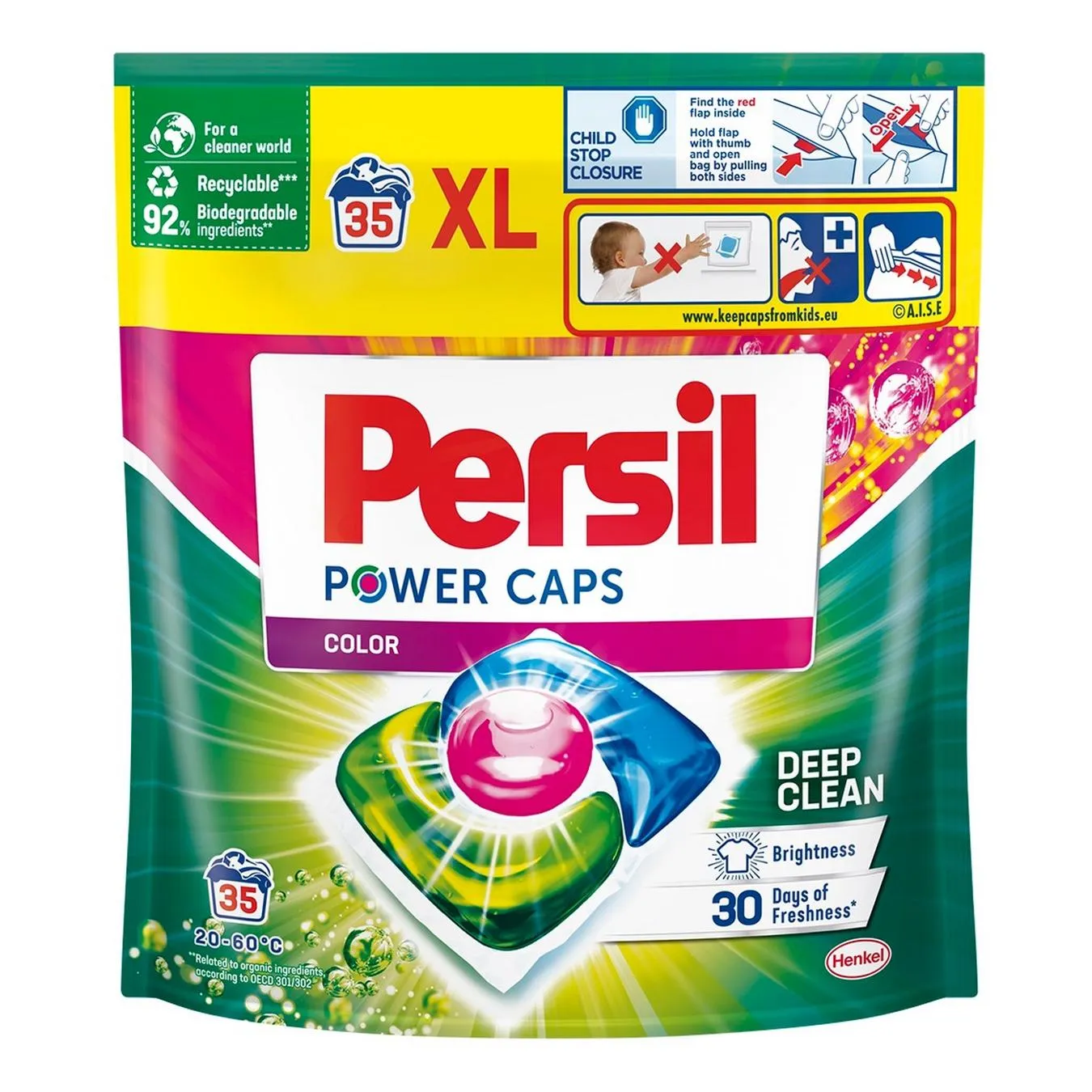Капсули для прання Persil Колор 35шт зображення