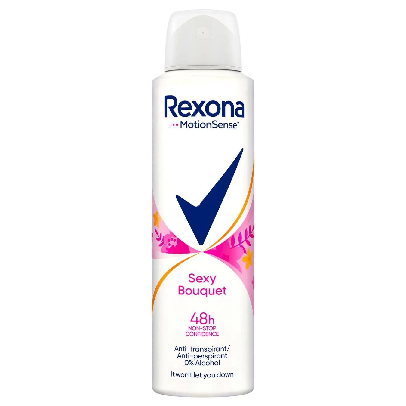 Антиперспірант аерозольний Rexona Яскравий букет 150мл зображення