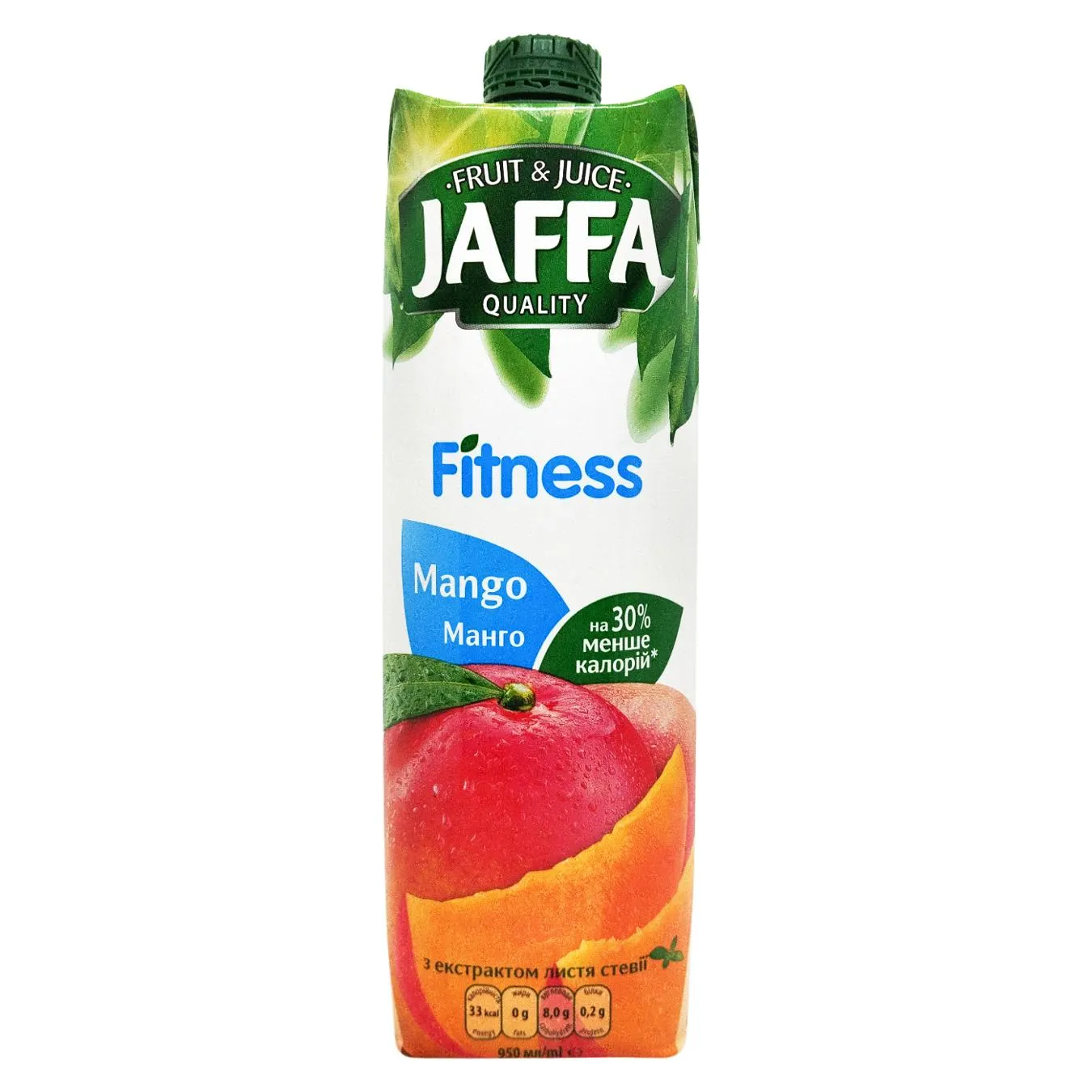 Нектар Jaffa Fitness з плодів манго 0,95л зображення