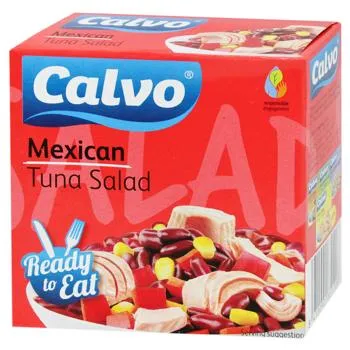 Салат з тунцем Calvo Mexican 150г зображення