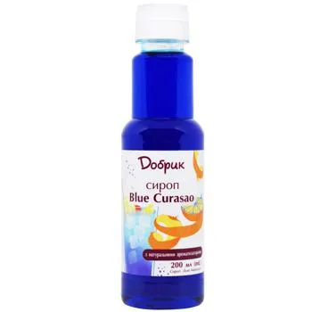 Сироп Добрик Blue Curasao 200мл зображення