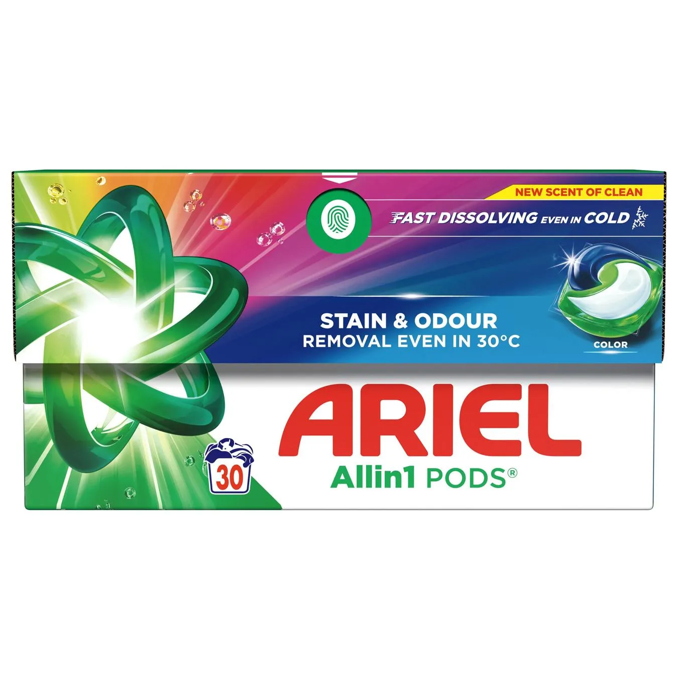 Капсули для прання Ariel Pods Color 30шт зображення