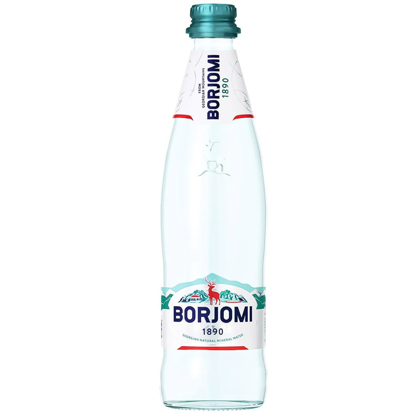 Вода сильногазована Borjomi мінеральна 0,5л зображення