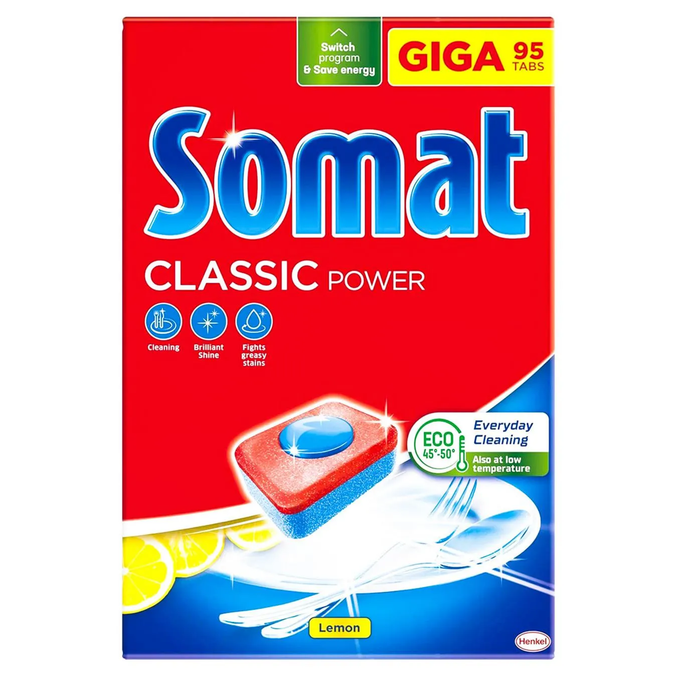 Таблетки для посудомийних машин Somat Classic 95шт зображення