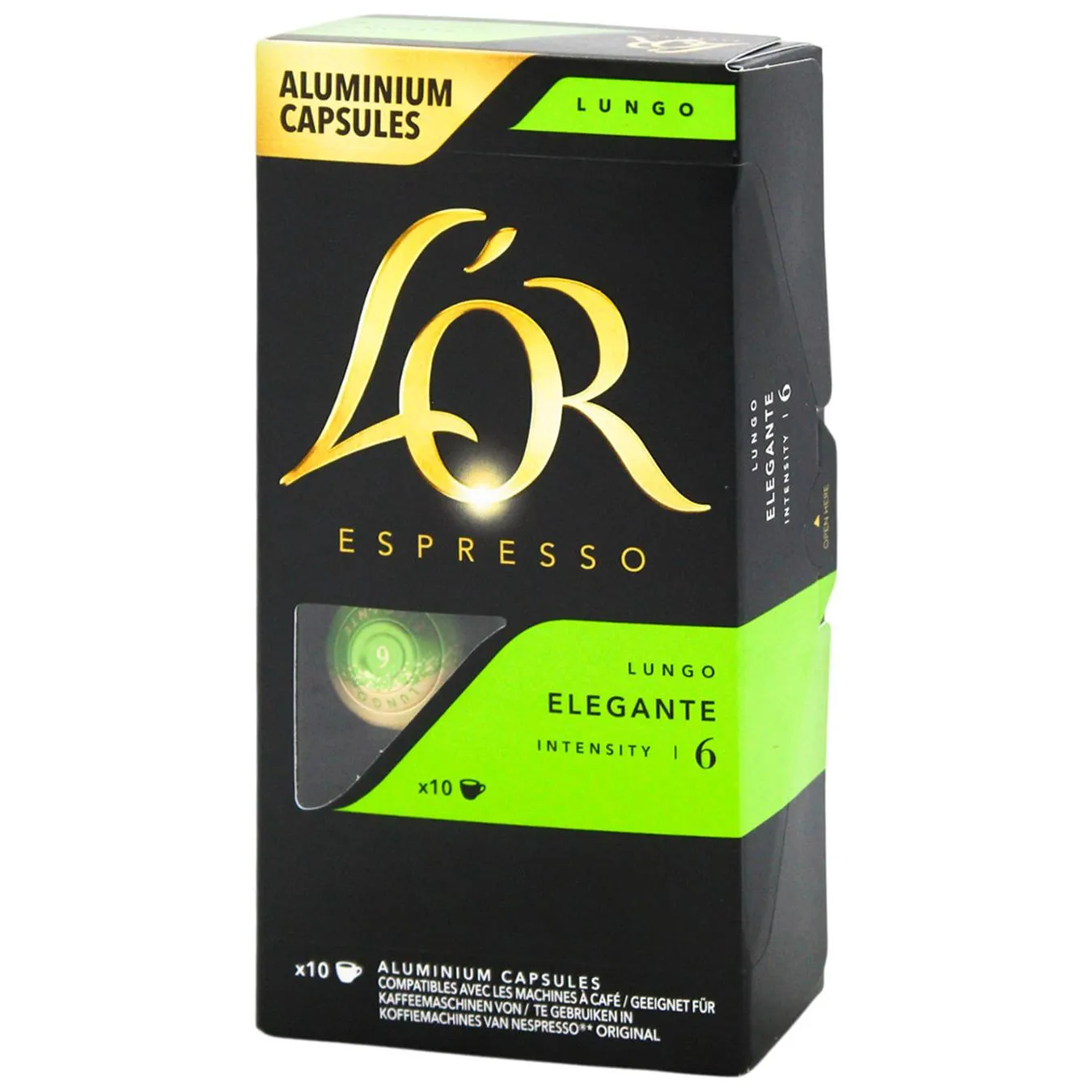 Кава в капсулах L'OR Lungo Elegante 5,2г*10шт зображення