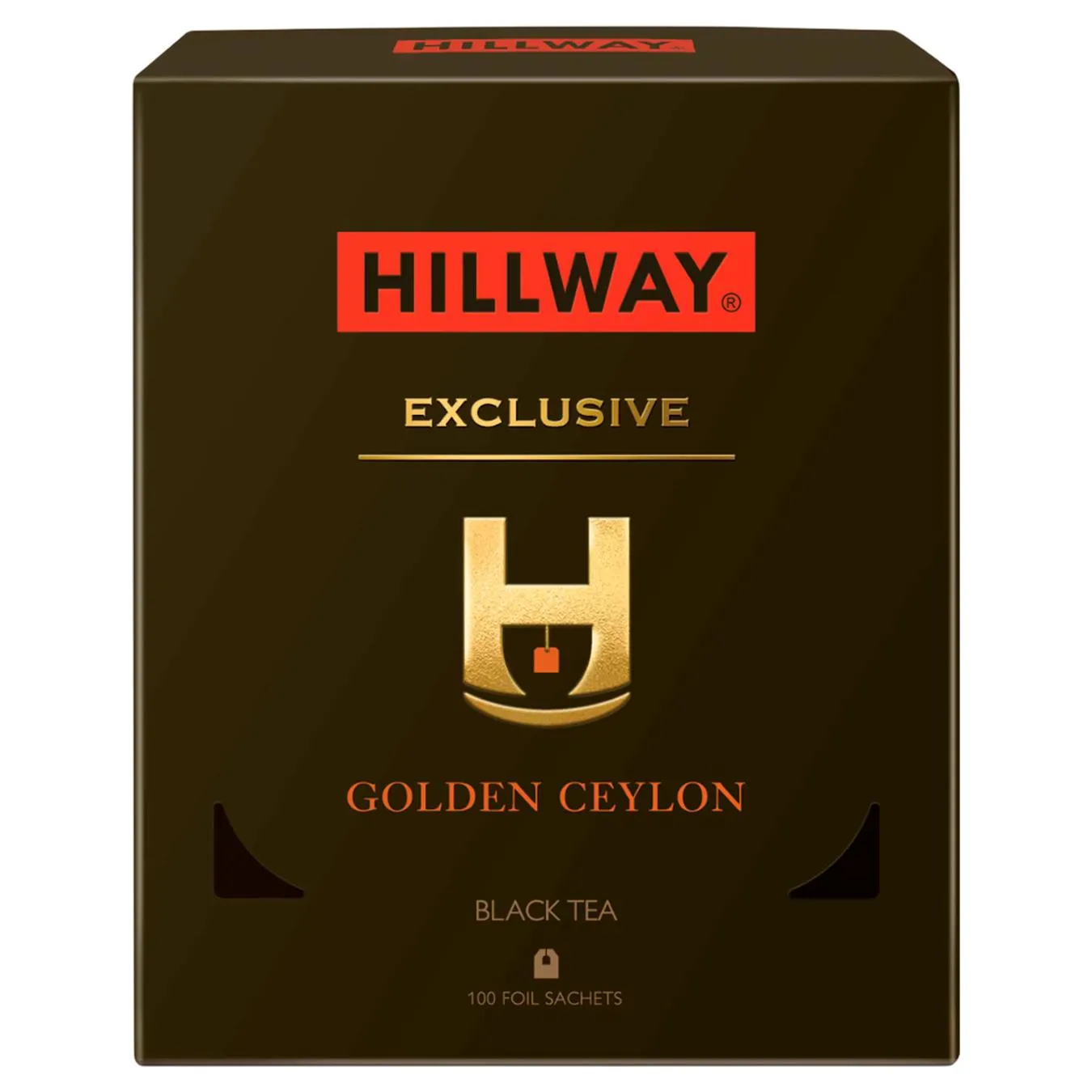 Чай чорний Hillway Exclusive Golden Ceylon 2г*100шт зображення