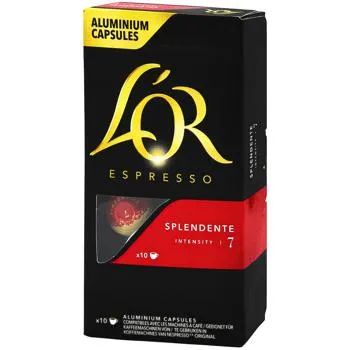 Кава в капсулах L'OR Espresso Splendente 5,2г*10шт зображення