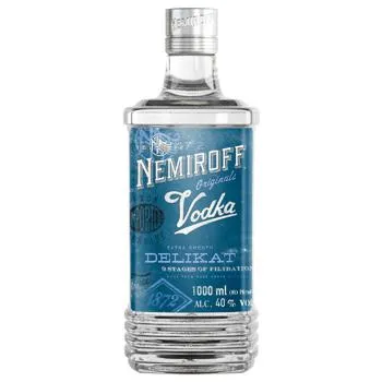 Горілка Nemiroff Delikat 40% 1л зображення