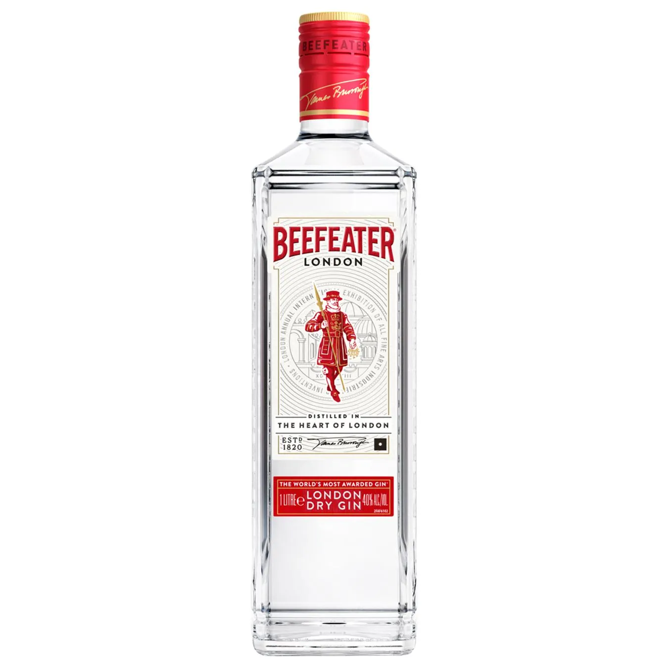 Джин Beefeater 40% 1л зображення