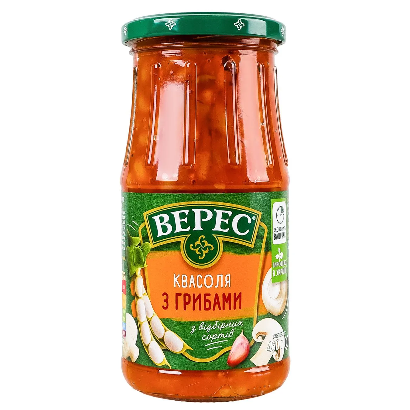 Квасоля Верес з грибами 500г зображення