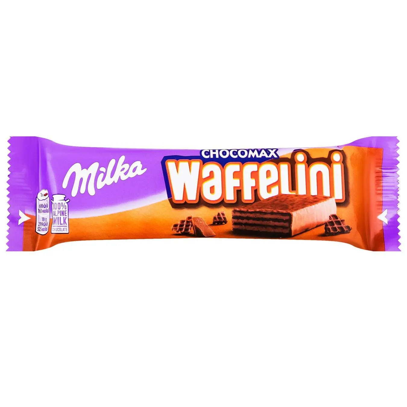 Вафлі Milka Waffelini Chocomax 31г зображення