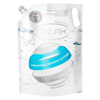 Гель для прання Galax універсальний концентрований 2кг зображення