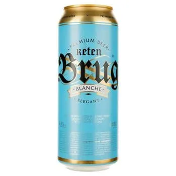 Пиво Keten Brug Blanche Elegant світле нефільтроване 4,8% 0,5л зображення