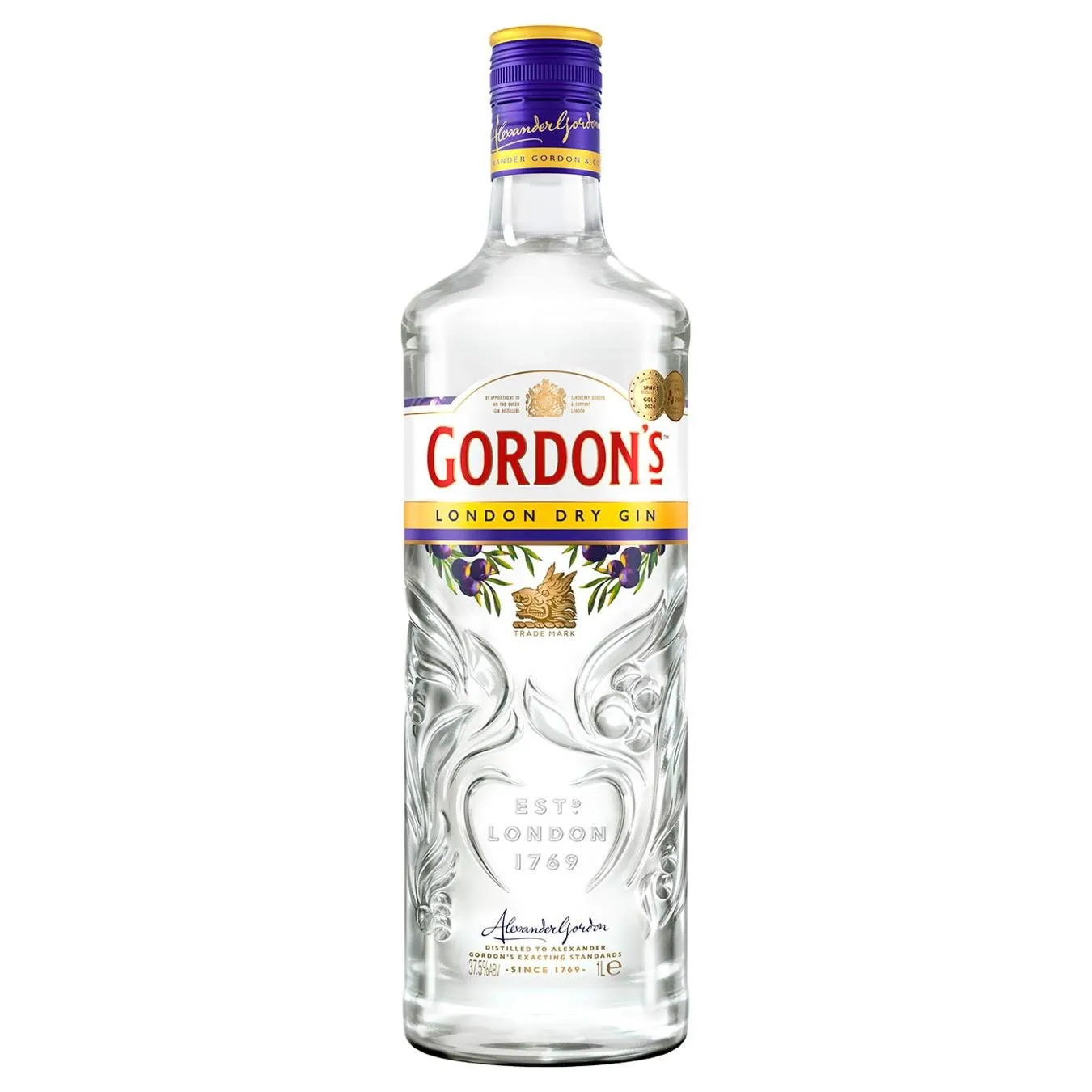 Джин Gordon’s 37,5% 1л зображення