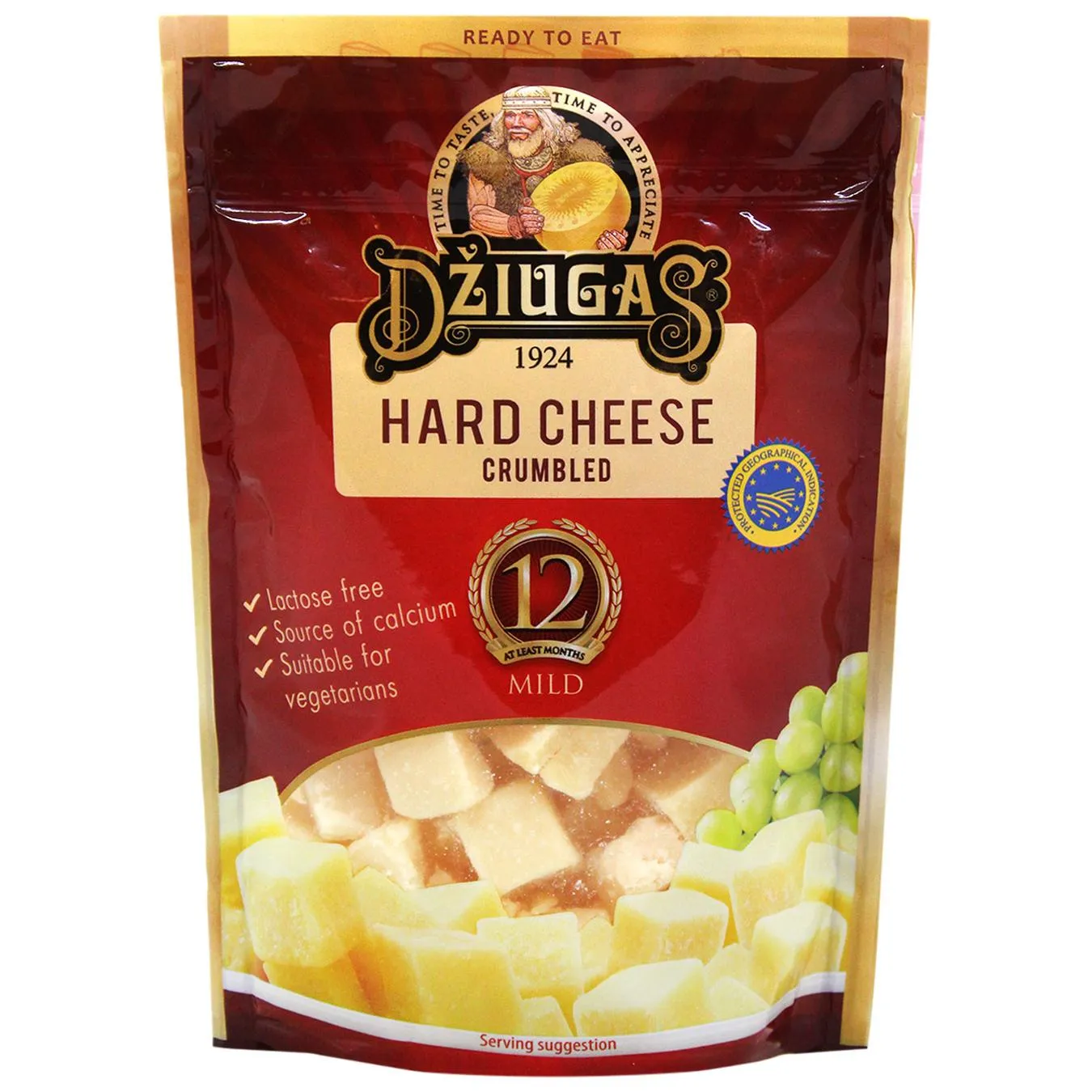 Сир Dziugas 12 місяців 40% 100г зображення