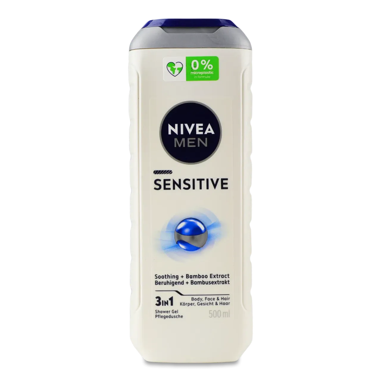 Гель для душу Nivea Men Sensitive 3в1 - Фото 1
