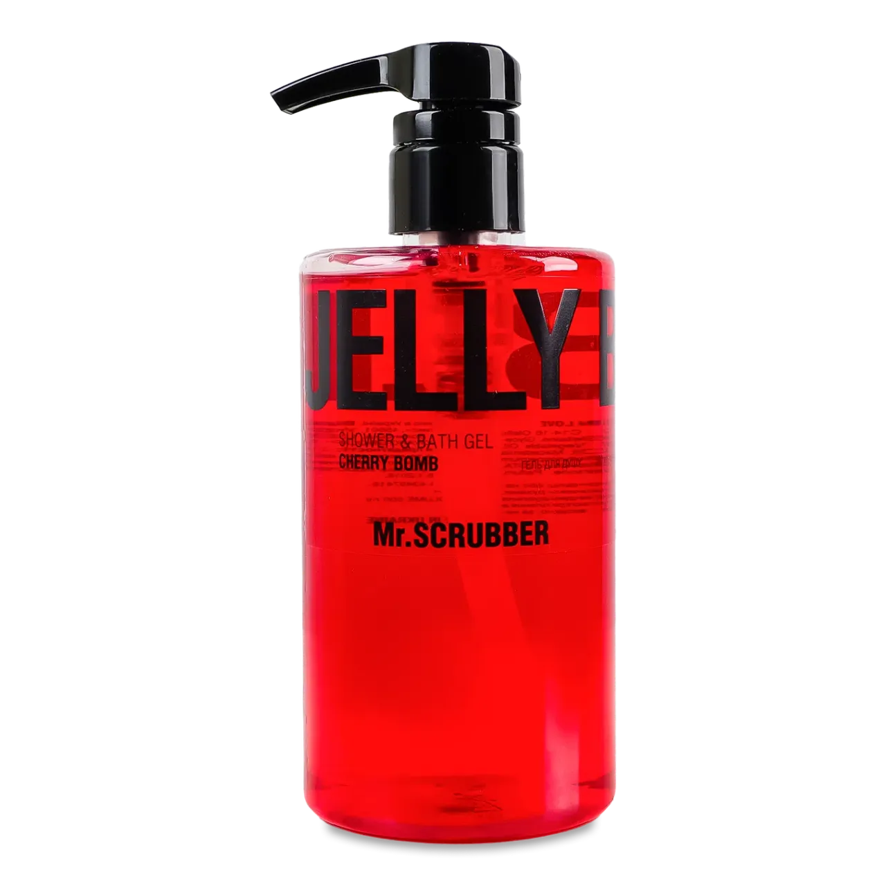 Гель для душу Mr.Scrubber Jelly bubbles Cherry bomb - Фото 1
