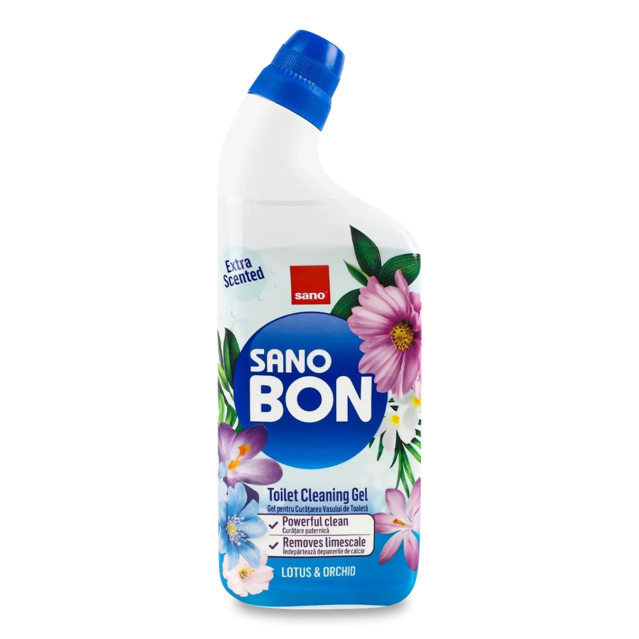 Гель для чищення унітазів Sano лотос-орхідея - Фото 1
