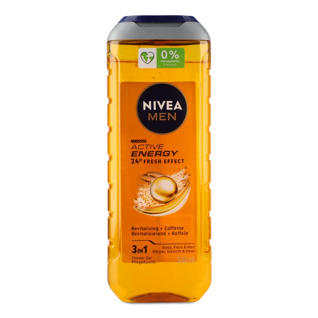 Гель для душу Nivea Men Active Energy 3в1 - Фото 1