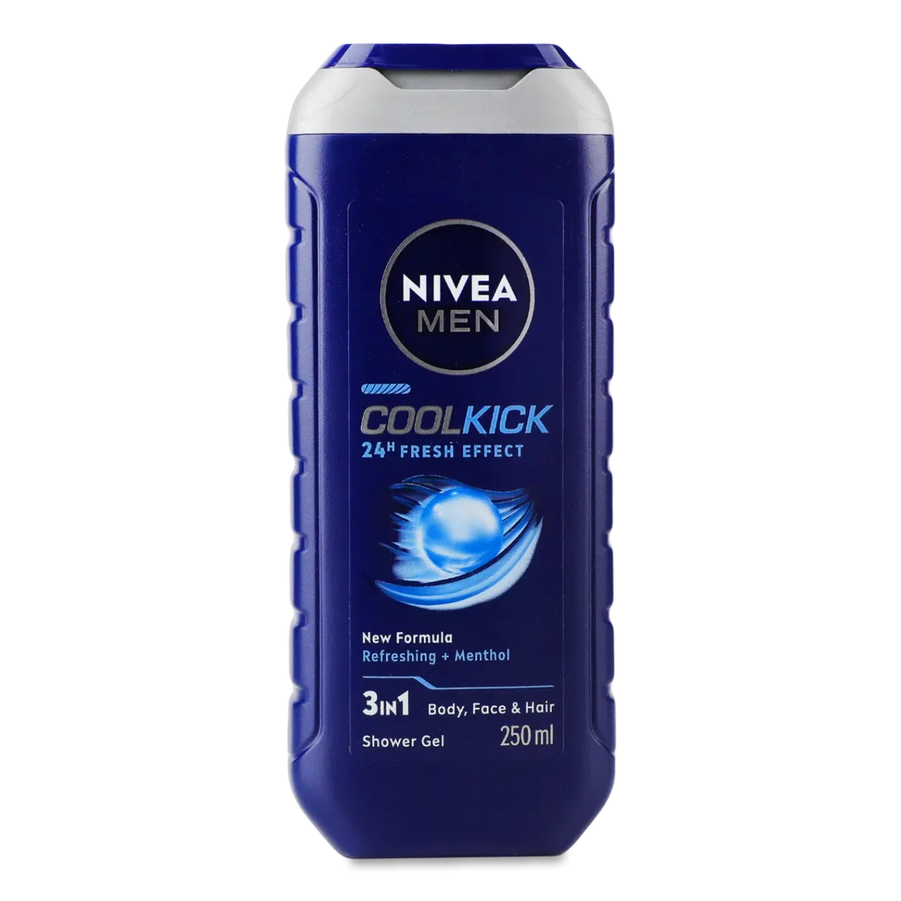 Гель для душу Nivea Men Cool Kick 3 в 1 - Фото 1