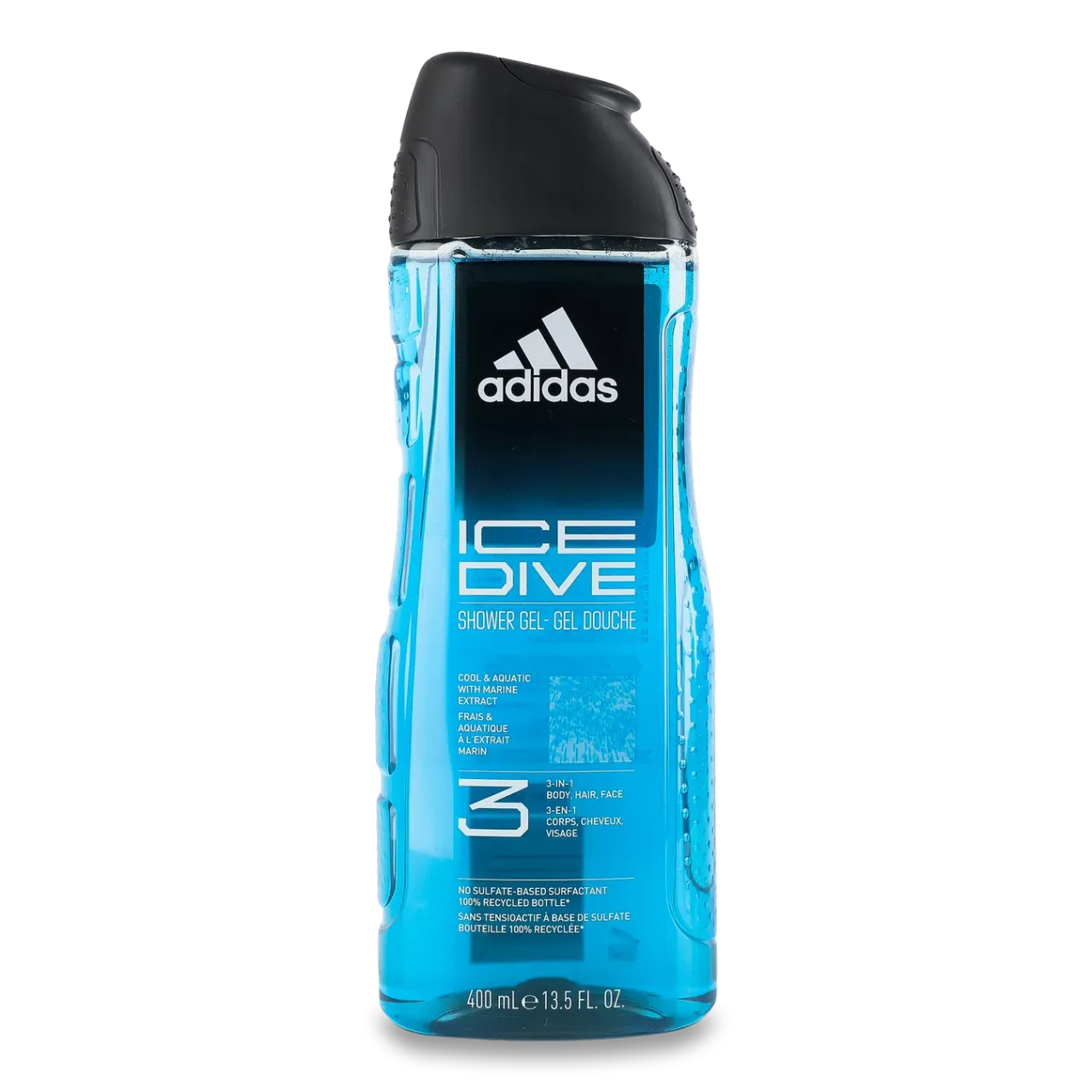 Гель для душу Adidas Ice Dive 3в1 - Фото 1