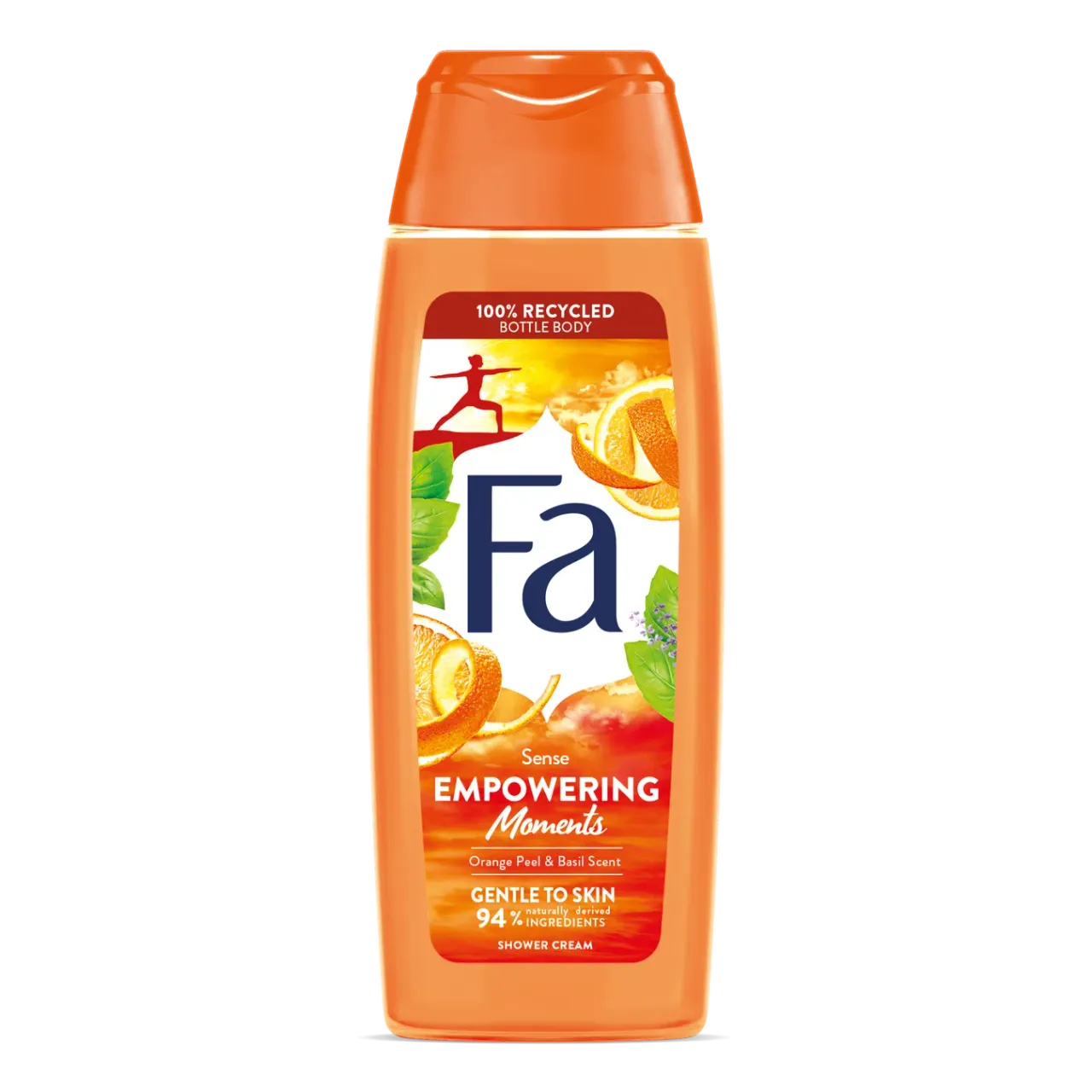 Гель для душу Fa Empowering Moments цедра апельсина та базилік - Фото 1