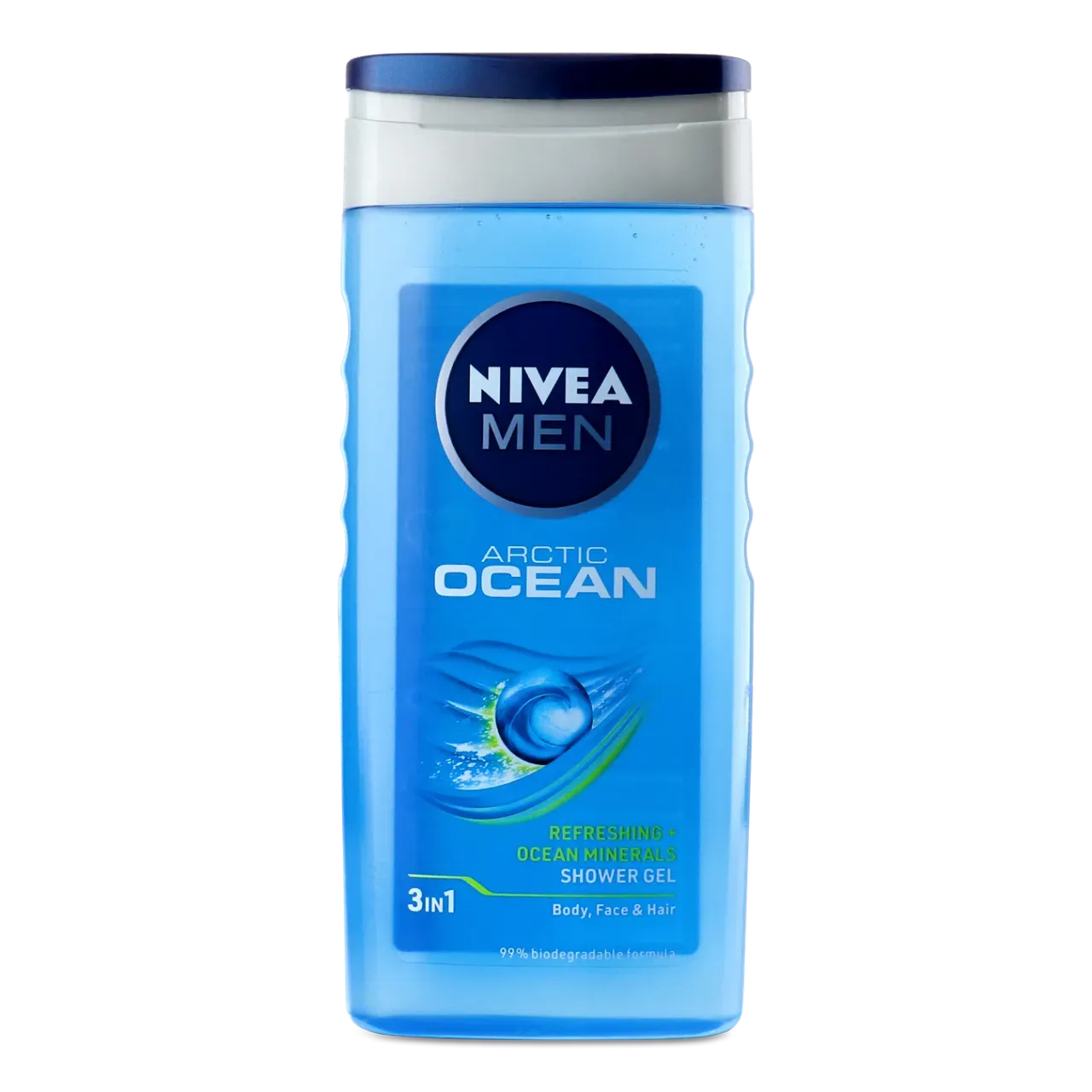 Гель для душу Nivea Men Arctic Ocean 3в1 - Фото 1