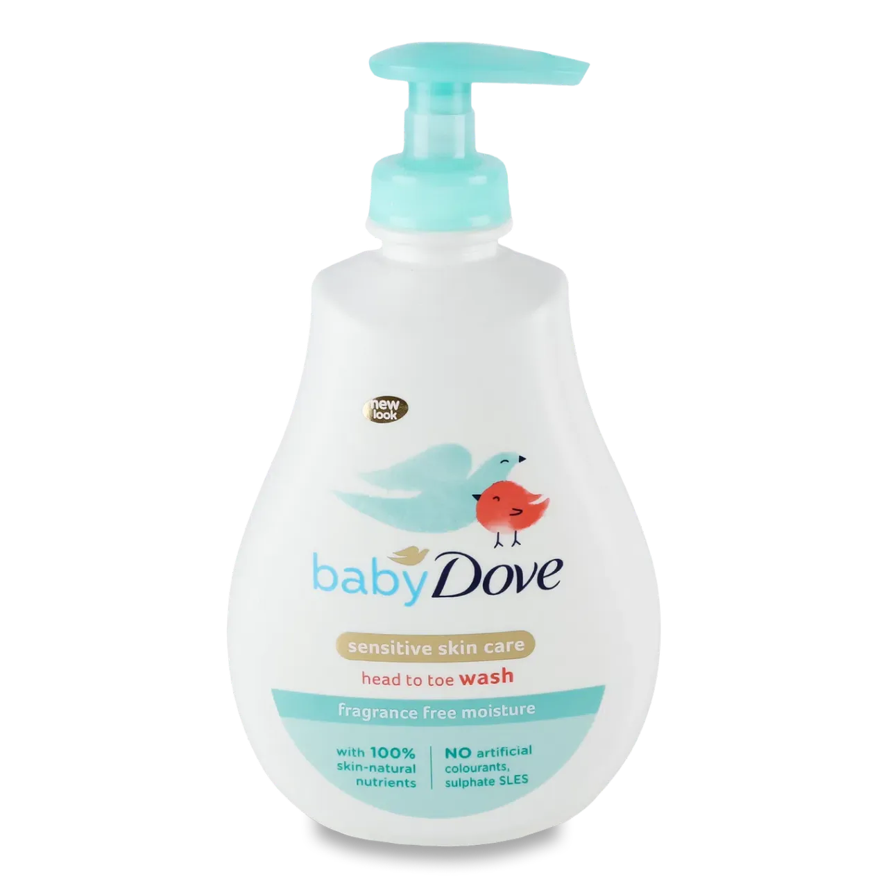 Гель для душу Dove Baby Зволоження, без запаху - Фото 1