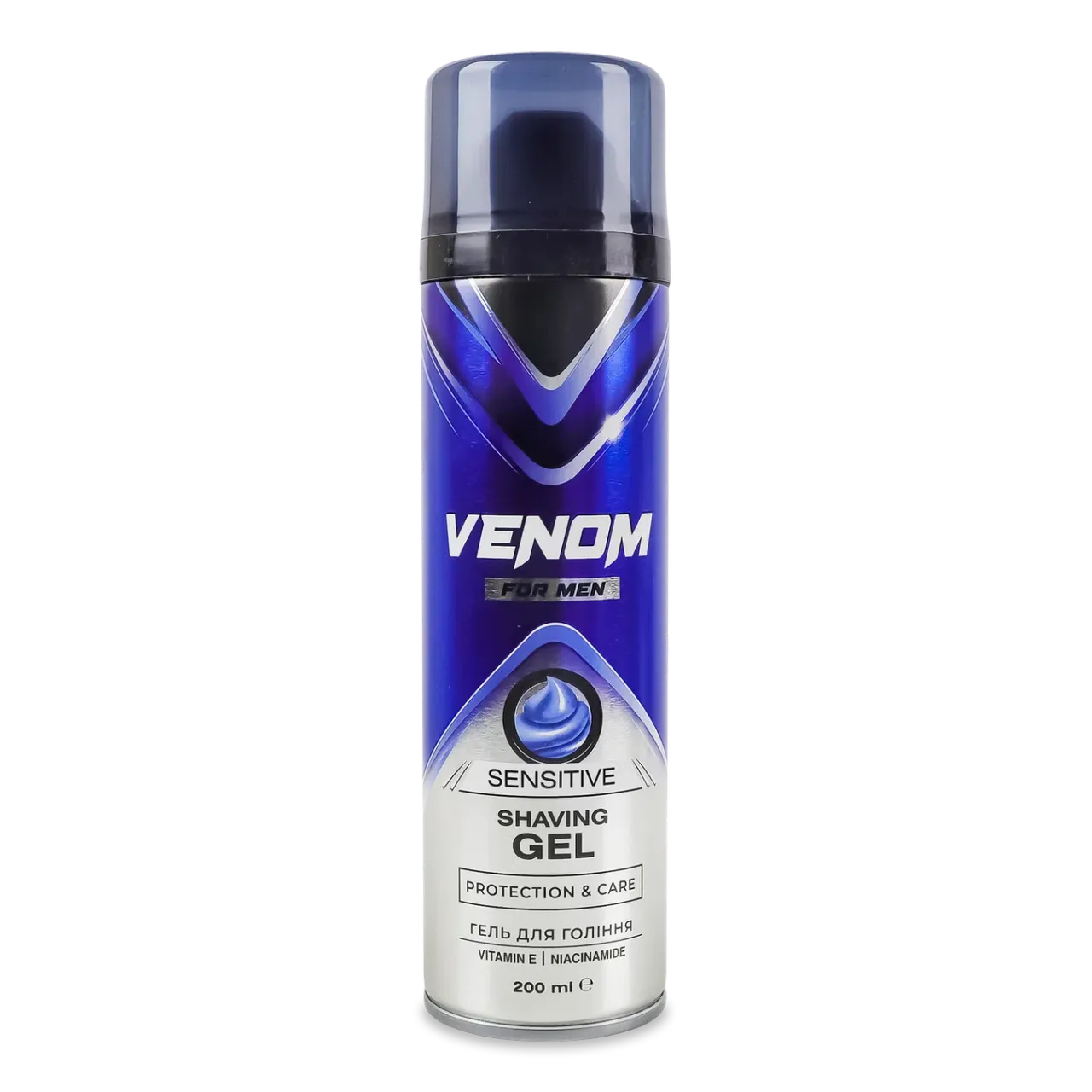 Гель д/гоління Venom for men Sensitive д/чутл шкір - Фото 1