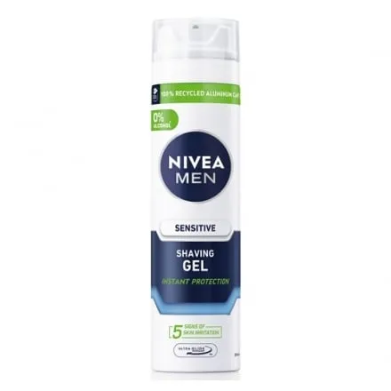 Гель для гоління 200 мл Nivea для чутливої шкіри - Фото 1