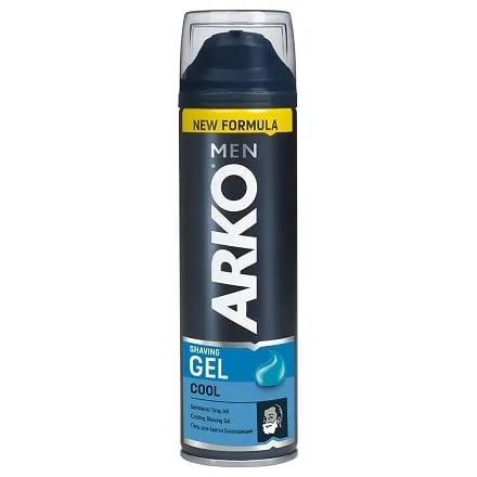 Гель для гоління 200 мл Arko Cool/with Hemp seed oil - Фото 1
