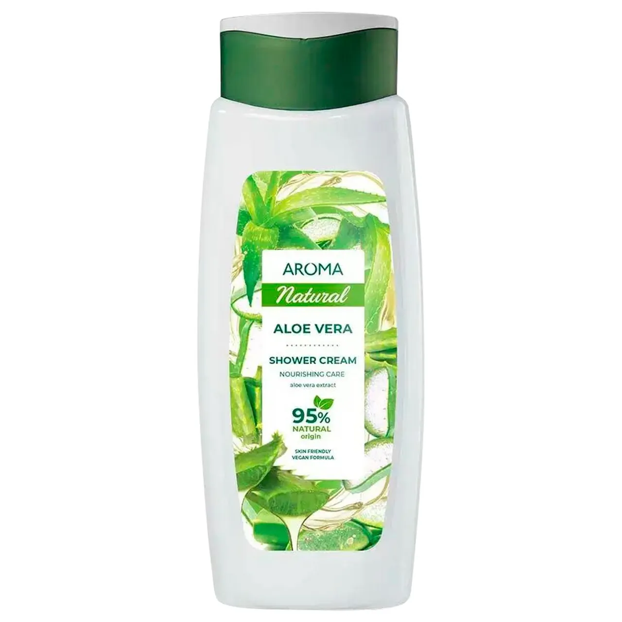 Гель для душу Aroma Natural Алоє вера 400мл - Фото 1
