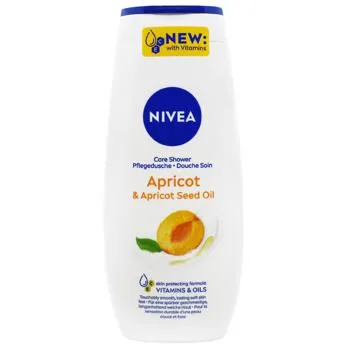 Гель для душу Nivea крем абрикос 250мл - Фото 1