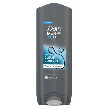 Гель для душу Dove Men+Care Clean Comfort Hydrating 250мл - Фото 1
