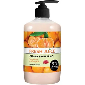 Гель для душу Fresh Juice Мандарин і авапухі 750мл - Фото 1