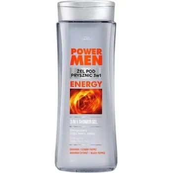 Гель для душу Power Men з перцем та гуараною 0,3л - Фото 1