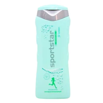 Гель для душу Sportstar Women антибактеріальний 250мл - Фото 1