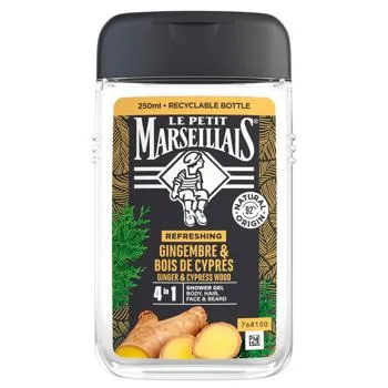 Гель для душу Le Petit Marseillais® Імбир та кипарис 250мл - Фото 1