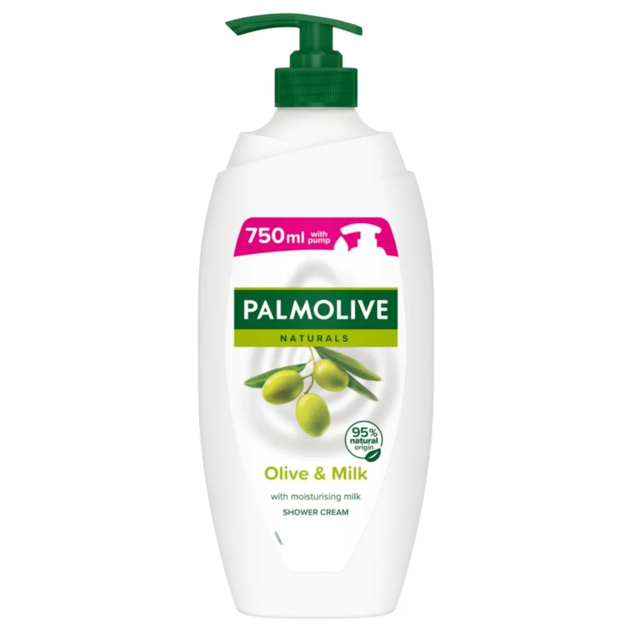 Гель для душу Palmolive Naturals Оливка та молочко 750мл - Фото 1