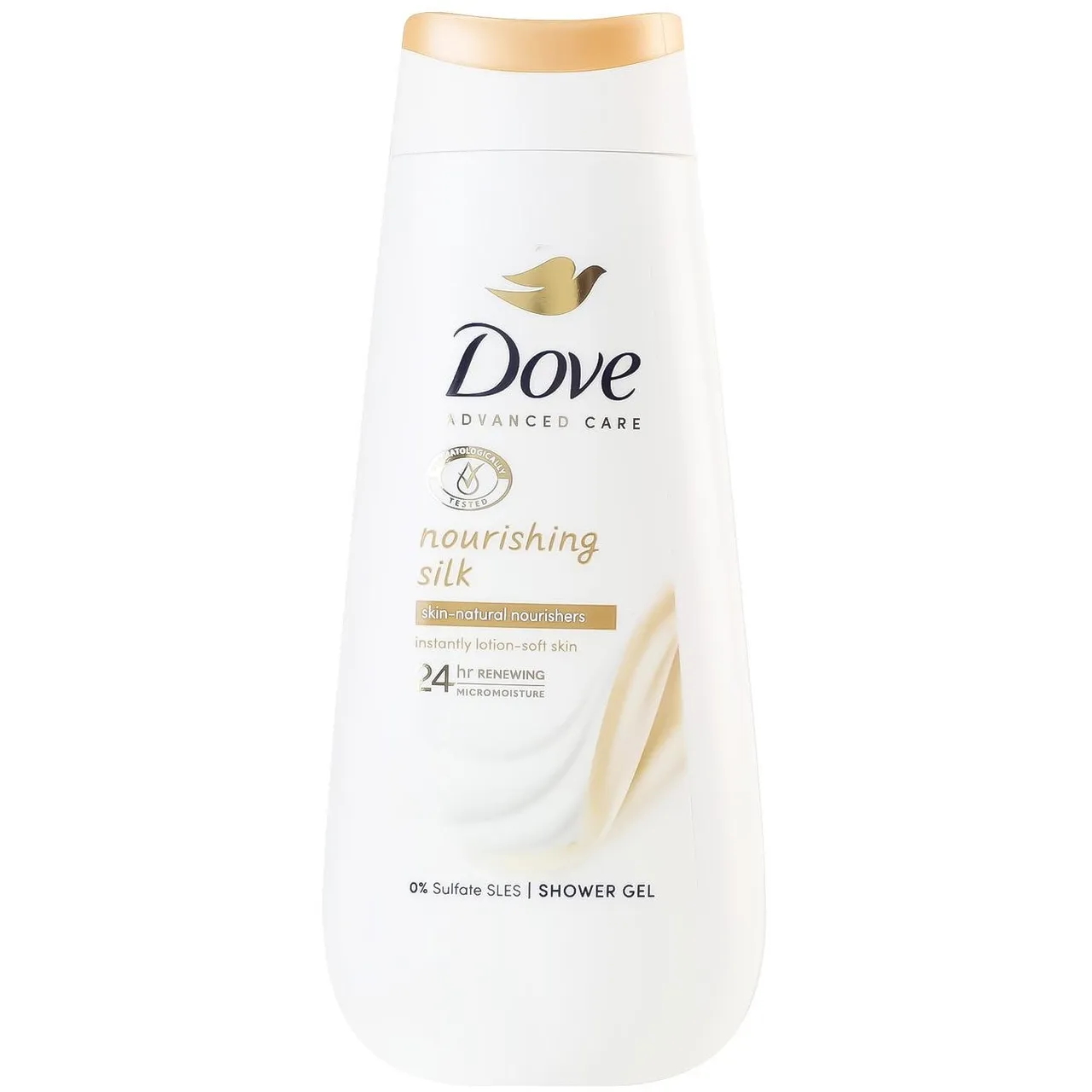 Гель для душу Dove Ніжний шовк 225мл - Фото 1