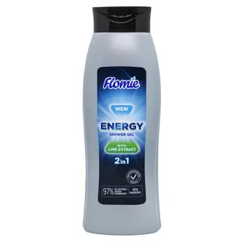 Гель для душу Flomie Men Energy Лайм 2в1 750мл - Фото 1