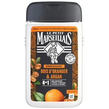 Гель для душу Le Petit Marseillais® Апельсинове дерево і аргана 250мл - Фото 1