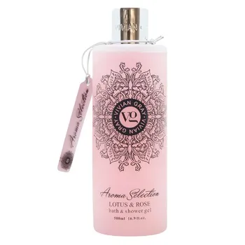 Гель для душу Vivian Gray Aroma Selection Лотос і троянда 500мл - Фото 1