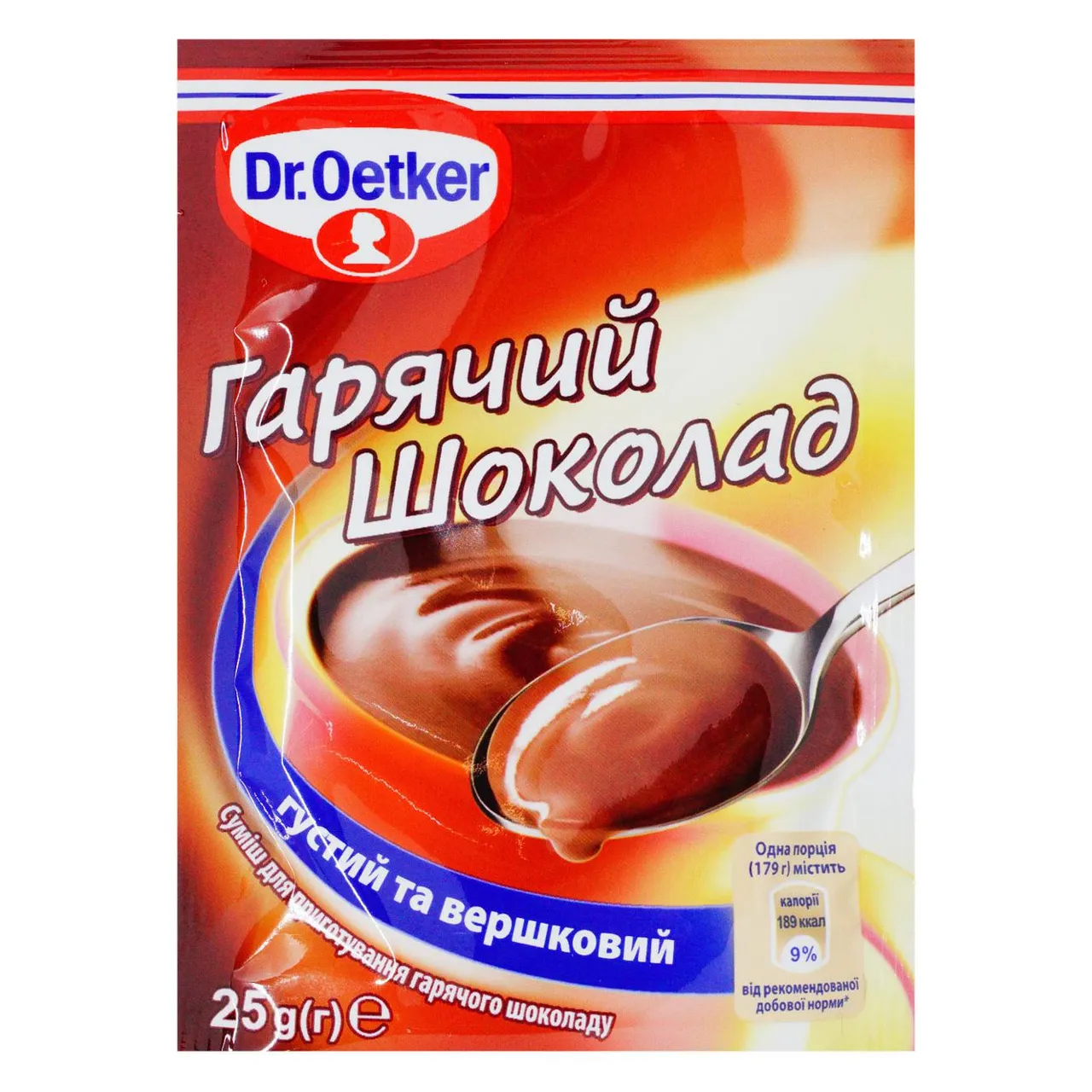 Гарячий шоколад Dr.Oetker 25г - Фото 1