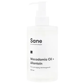 Гель для душу Sane Macadamia Oil + Allantoin 400мл - Фото 1